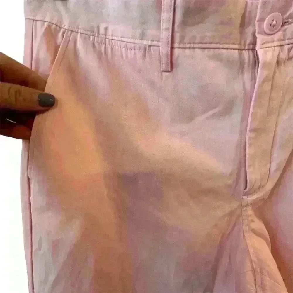 J.Crew Men's Sutton Chino Pants Size 34 Pink Summerweight Casual‎ Straight Leg